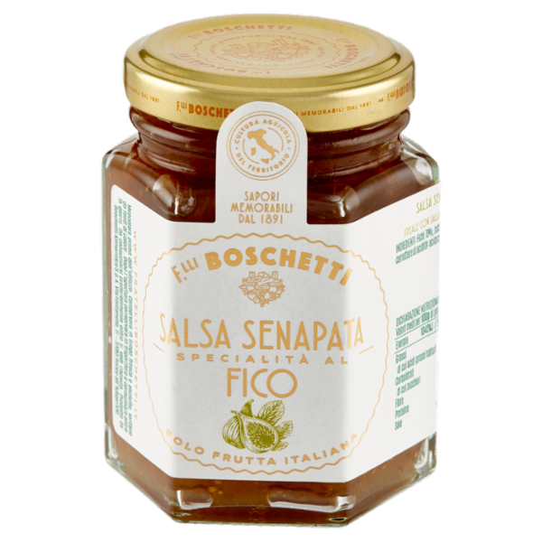 F.lli Boschetti Salsa Senapata Specialità al Fico 130 g