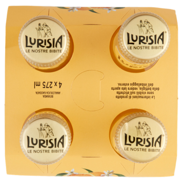 Lurisia la Nostra Aranciata confezione 4 x 275 ml