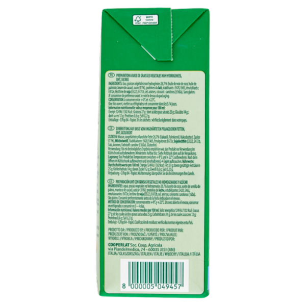 Hoplà da Montare già zuccherata 1000 ml