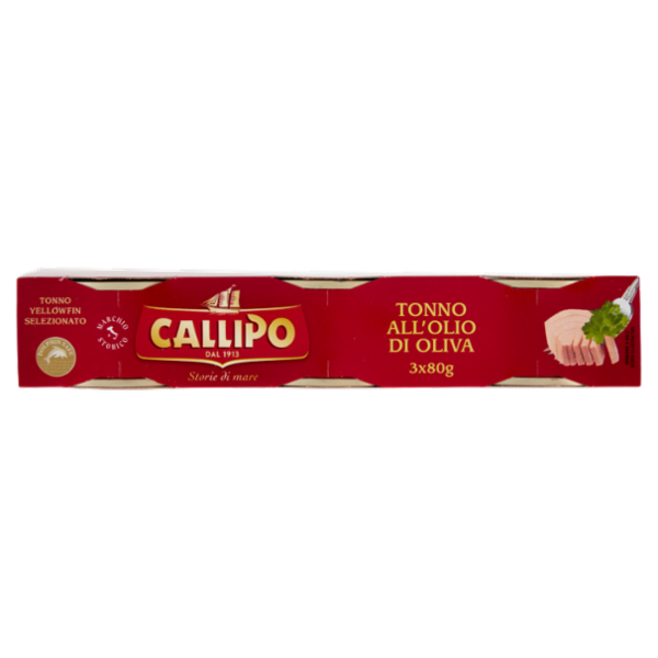 Callipo Tonno all'Olio di Oliva 3 x 80 g