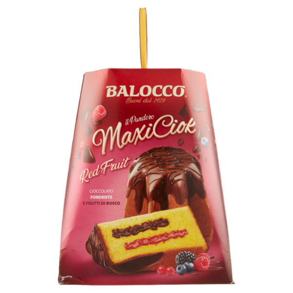 Balocco il Pandoro MaxiCiok Red Fruit 800 g