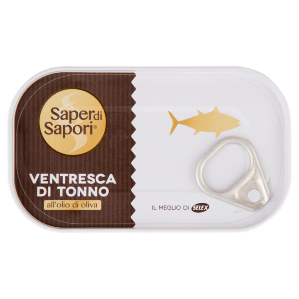 Selex Saper di Sapori Ventresca di Tonno all'Olio di Oliva 125 g