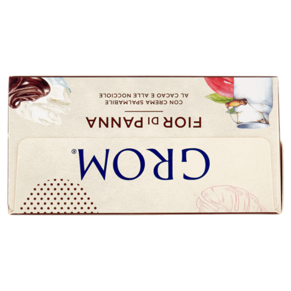 Grom Fior di Panna con Crema Spalmabile al Cacao e alle Nocciole 3 x 58 g
