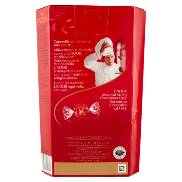 Lindt Cioccolatini Lindor Cioccolato al latte Scatola 337 g
