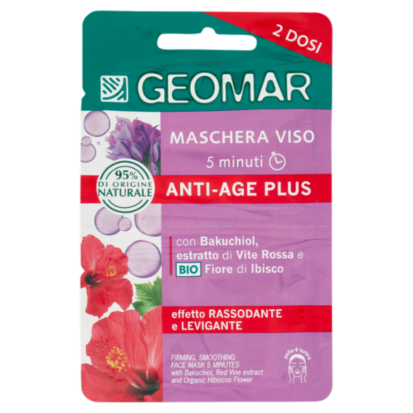 Geomar Viso Maschera viso anti-age, rassodante 2 x 7,5 mL