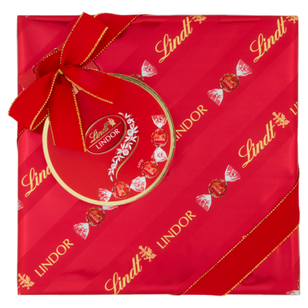 Lindt Lindor Cioccolatini Cioccolato al latte Scatola regalo 287 g