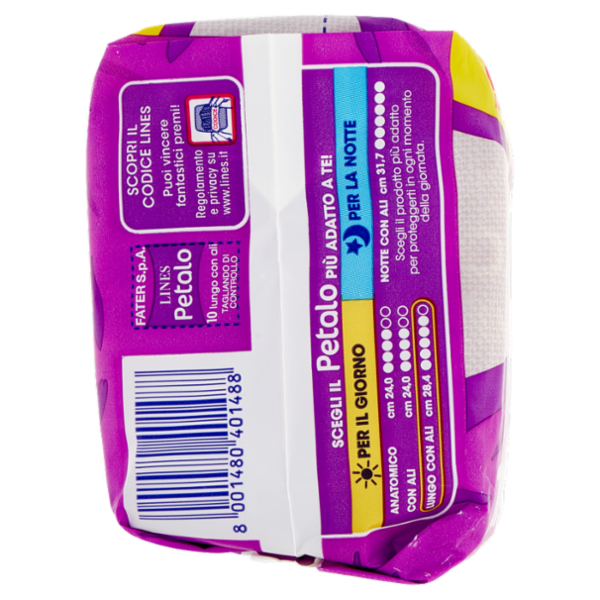 Lines Petalo lungo con ali 10 pz