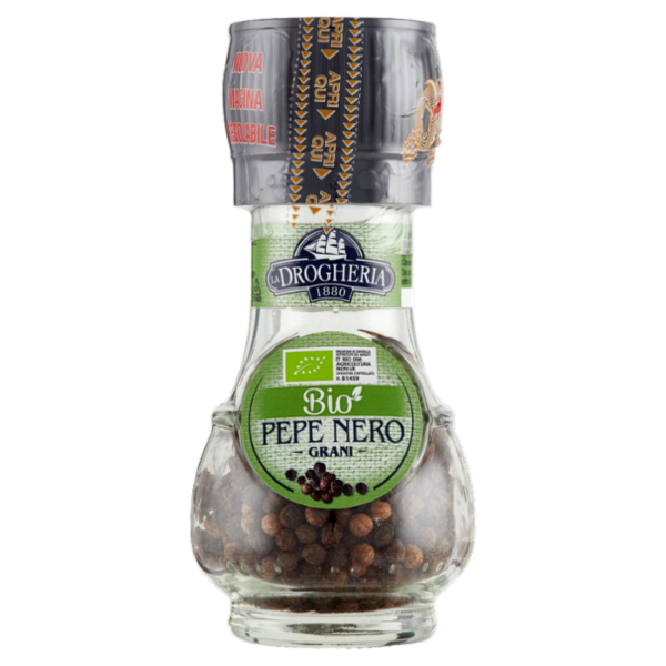 La Drogheria 1880 Bio Pepe Nero Grani 40 g