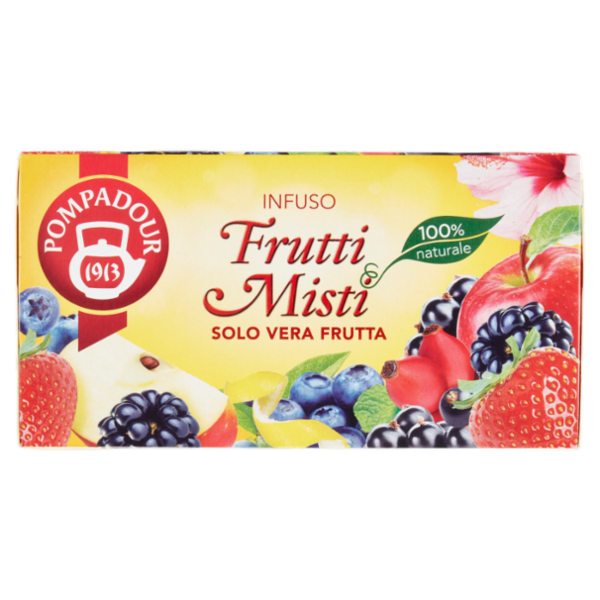 Pompadour Infuso Frutti Misti bustine 20 x 3 g