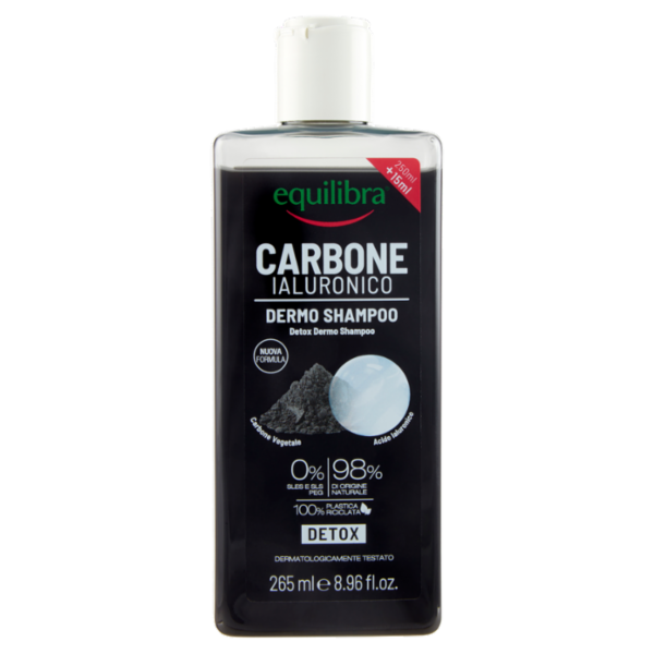 equilibra Carbone Ialuronico Dermo Shampoo Detox 265 ml
