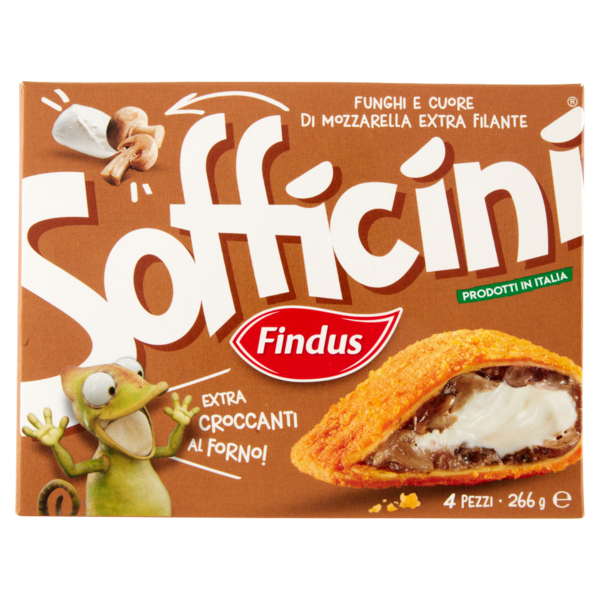 Sofficini Findus 4 Sofficini Funghi Più Mozzarella 266 g