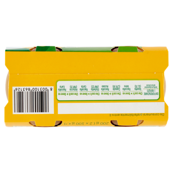 Selex Primi Anni Omogeneizzato di Pera Biologico 2x100 g