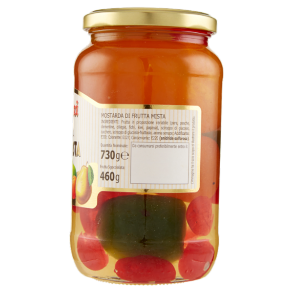 Vergani Mostarda Frutta Mista di Cremona 730g