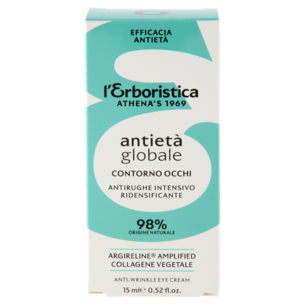 L'Erboristica Antietà Globale Contorno Occhi Antirughe Intensivo Ridensificante 15 ml