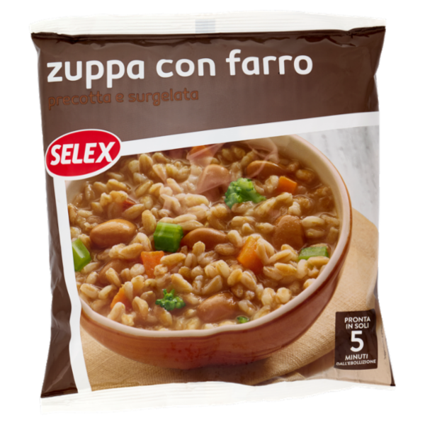 Selex Zuppa con Farro Surgelata 600 g