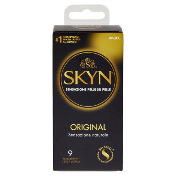 Akuel Skyn Original Preservativi Senza Lattice 9 pz