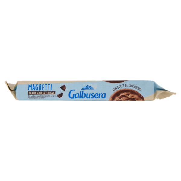 Galbusera Magretti -30% di Grassi* con Gocce di Cioccolato 6 x 43,3 g