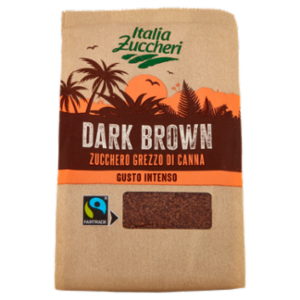 Italia Zuccheri Dark Brown Zucchero Grezzo Di Canna 500 g
