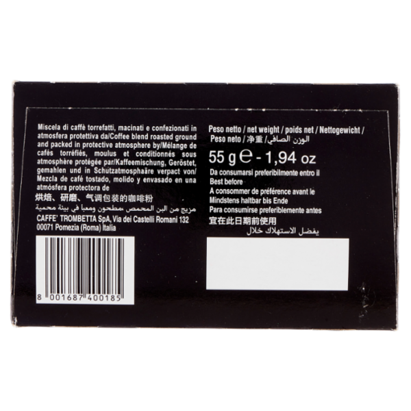 Caffè trombetta l'espresso aromatico 10 Capsule compatibili Nespresso* 55 g