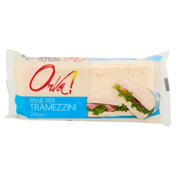 Orva Pan Tramezzino 5 Fette 250 g