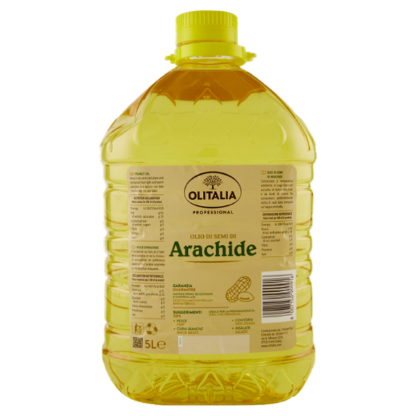 Olitalia Professional Olio di Semi di Arachide 5 L