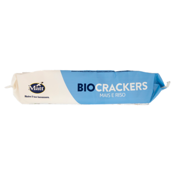 Matt non solo pane Bio Crackers mais e riso 150 g