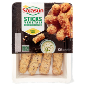 Sojasun Sticks Vegetali Ai Cereali Croccanti X6 175 g