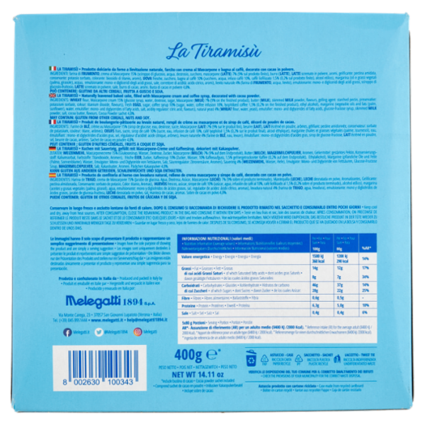 Melegatti 1894 la Tiramisù 400 g