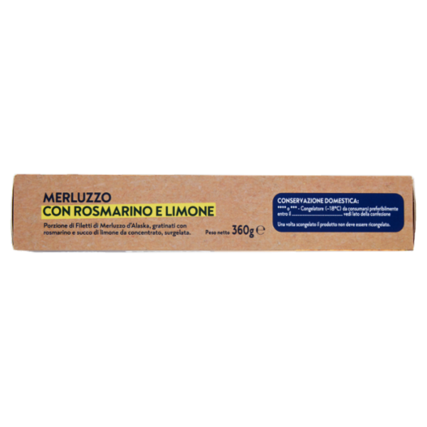 Frosta Merluzzo Gratinato con Rosmarino e Limone 360 g