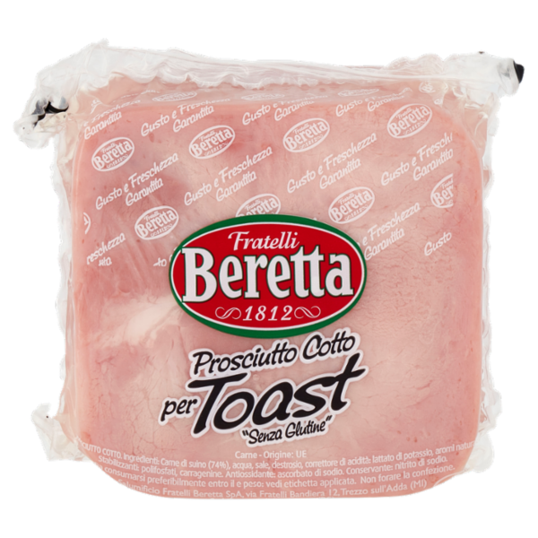 Fratelli Beretta Prosciutto Cotto per Toast 0,400 Kg