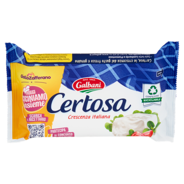 Galbani Certosa Crescenza Italiana 165 g