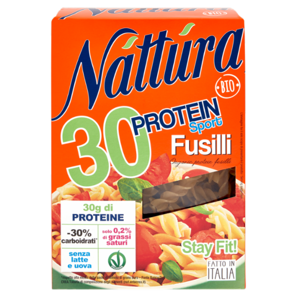Náttúra 30 Protein Sport Fusilli Bio 250 g