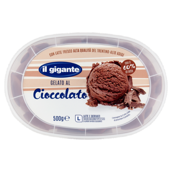 IL GIGANTE Gelato al Cioccolato 500 g