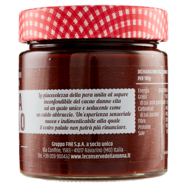 Le Conserve della Nonna Pera Cacao 210 g