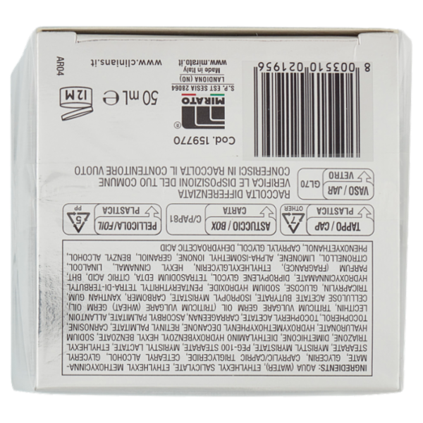 Clinians Intense A Lifting Rughe Trattamento Giorno Antirughe SPF15 Acido Ialuronico 50 mL