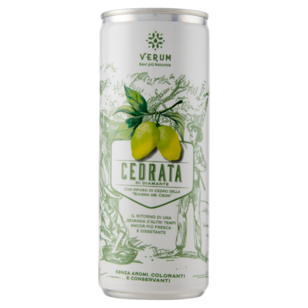 Verum Bevi più Naturale Cedrata di Diamante 250 ml