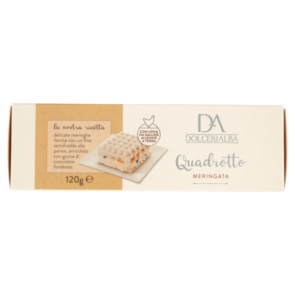 Dolcerialba Quadrotto Meringata 2 x 60 g