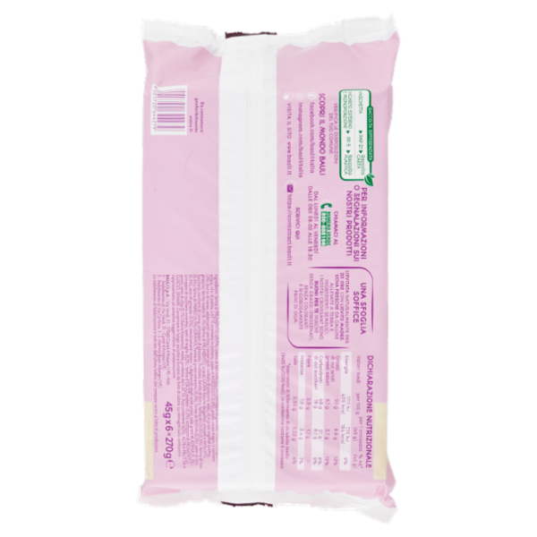 Bauli Croissant Crema al Cacao e Nocciole 7 Cereali e Semi 6 x 45 g