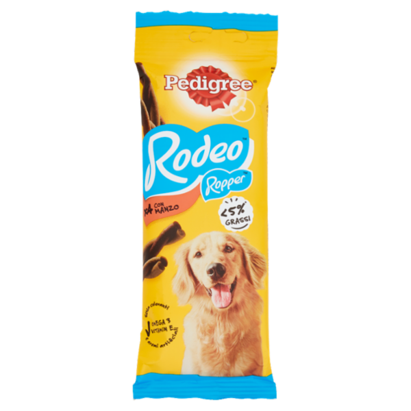 Pedigree Rodeo Ropper x4 con Manzo 70 g