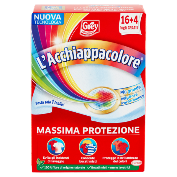 GREY l'Acchiappacolore 16+4 fogli