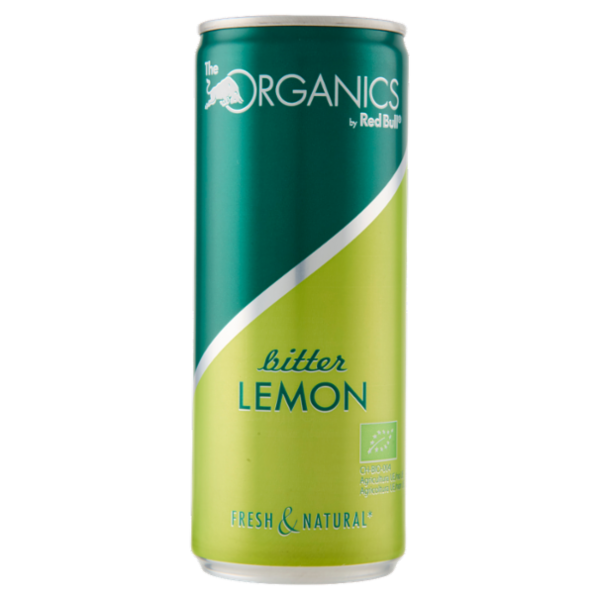 Organics by Red Bull Bitter Lemon - lattina da 250 ml