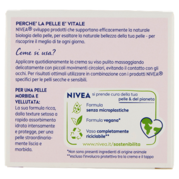 Nivea Crema Giorno Nutriente 24H Idratazione SPF 15 50 ml