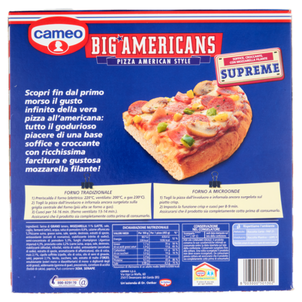 cameo Big Americans Supreme 455 g