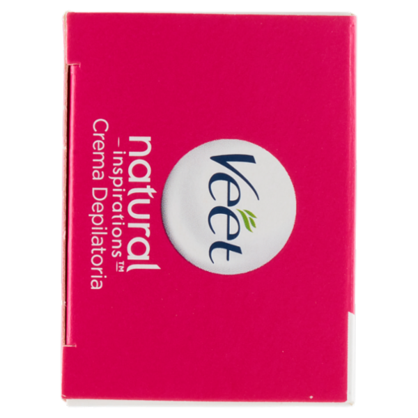 Veet Natural inspirations Crema Depilatoria per Pelli Normali e Sensibili Gambe 200 ml