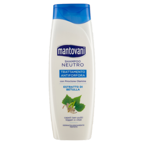 mantovani Shampoo Neutro Trattamento Antiforfora 400 ml