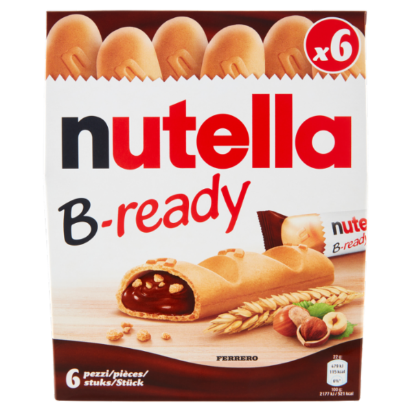 nutella B-ready 6 x 22 g