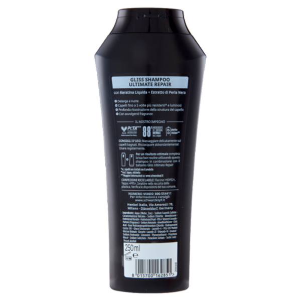 Gliss Ultimate Repair Shampoo Riparatore 250 ml