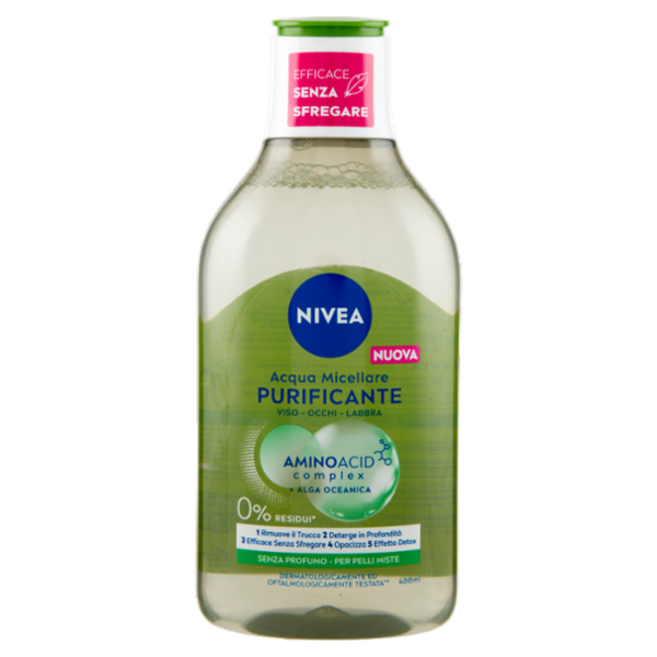Nivea Acqua Micellare Purificante per Pelli Miste 400 ml