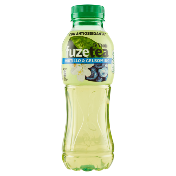 FUZE TEA al Tè Verde, Tè verde Mirtillo e Gelsomino 400 ml (PET)
