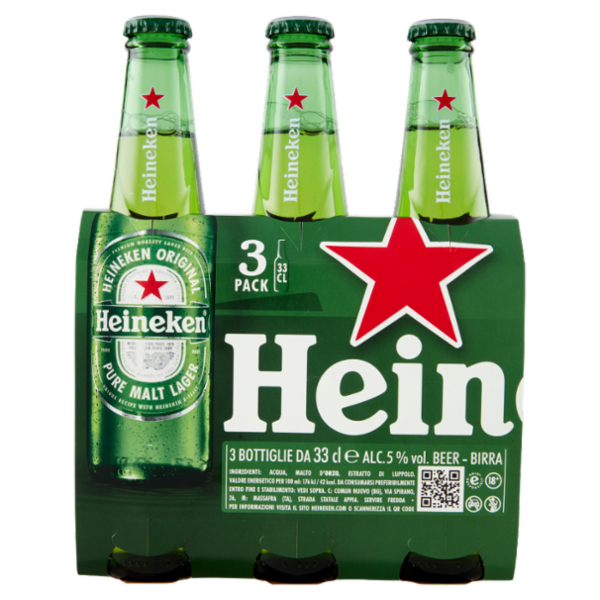 Heineken Original 3 x 33 cl
